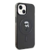 Чохол Karl Lagerfeld IML Ikonik для iPhone 15 Black with MagSafe (KLHMP15SHFCKNOK)