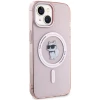 Чохол Karl Lagerfeld IML Choupette для iPhone 15 Pink with MagSafe (KLHMP15SHFCCNOP)