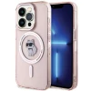 Чохол Karl Lagerfeld IML Choupette для iPhone 15 Pro Pink with MagSafe (KLHMP15LHFCCNOP)