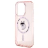 Чохол Karl Lagerfeld IML Choupette для iPhone 15 Pro Max Pink with MagSafe (KLHMP15XHFCCNOP)