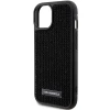 Чохол Karl Lagerfeld Rhinestone Logo Metal Plate для iPhone 15 Black (KLHCP15SHDSPLK)