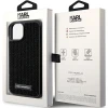 Чохол Karl Lagerfeld Rhinestone Logo Metal Plate для iPhone 15 Black (KLHCP15SHDSPLK)