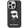 Чохол Karl Lagerfeld Monogram Ikonik для iPhone 15 Pro Transparent (KLHCP15LHNKMKLK)