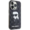 Чохол Karl Lagerfeld Monogram Ikonik для iPhone 15 Pro Transparent (KLHCP15LHNKMKLK)