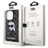 Чохол Karl Lagerfeld Monogram Ikonik для iPhone 15 Pro Transparent (KLHCP15LHNKMKLK)