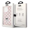 Чохол Karl Lagerfeld Monogram Choupette для iPhone 15 Pro Pink (KLHCP15LHNCMKLP)
