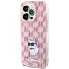 Чохол Karl Lagerfeld Monogram Choupette для iPhone 15 Pro Max Pink (KLHCP15XHNCMKLP)