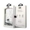 Чохол Karl Lagerfeld Liquid Glitter Choupette для iPhone 14 Pro Transparent (KLHCP14LLKCNSK)