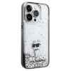 Чохол Karl Lagerfeld Liquid Glitter Choupette для iPhone 14 Pro Transparent (KLHCP14LLKCNSK)