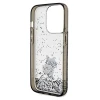 Чохол Karl Lagerfeld Liquid Glitter Choupette для iPhone 14 Pro Transparent (KLHCP14LLKCNSK)