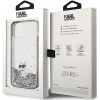 Чехол Karl Lagerfeld Liquid Glitter Choupette для iPhone 15 Plus Transparent (KLHCP15MLKCNSK)