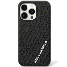 Чохол Karl Lagerfeld 3D Rubber Multi Logo для iPhone 11 | XR Black (KLHCN613DMKRLK)