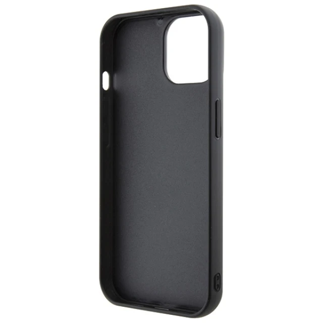 Чохол Karl Lagerfeld 3D Rubber Multi Logo для iPhone 15 Black (KLHCP15S3DMKRLK)
