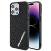 Чохол Karl Lagerfeld 3D Rubber Multi Logo для iPhone 15 Pro Max Black (KLHCP15X3DMKRLK)