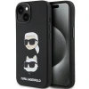 Чохол Karl Lagerfeld Silicone Karl & Choupette Head для iPhone 15 Black (KLHCP15SSDHKCNK)