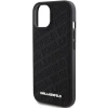Чехол Karl Lagerfeld Quilted K Pattern для iPhone 15 Black (KLHCP15SPQKPMK)