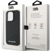 Чохол Karl Lagerfeld Quilted K Pattern для iPhone 15 Pro Black (KLHCP15LPQKPMK)