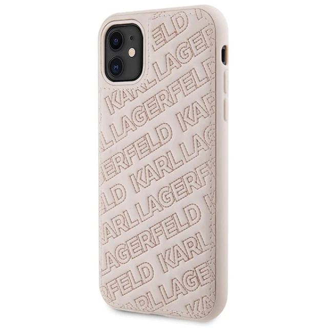 Чехол Karl Lagerfeld Quilted K Pattern для iPhone 11 | XR Pink (KLHCN61PQKPMP)