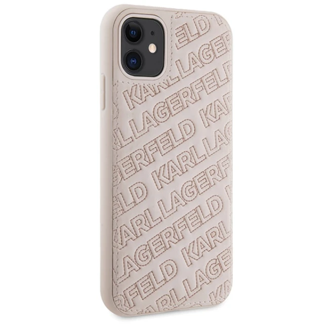 Чехол Karl Lagerfeld Quilted K Pattern для iPhone 11 | XR Pink (KLHCN61PQKPMP)