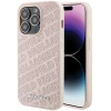 Чохол Karl Lagerfeld Quilted K Pattern для iPhone 15 Pro Max Pink (KLHCP15XPQKPMP)