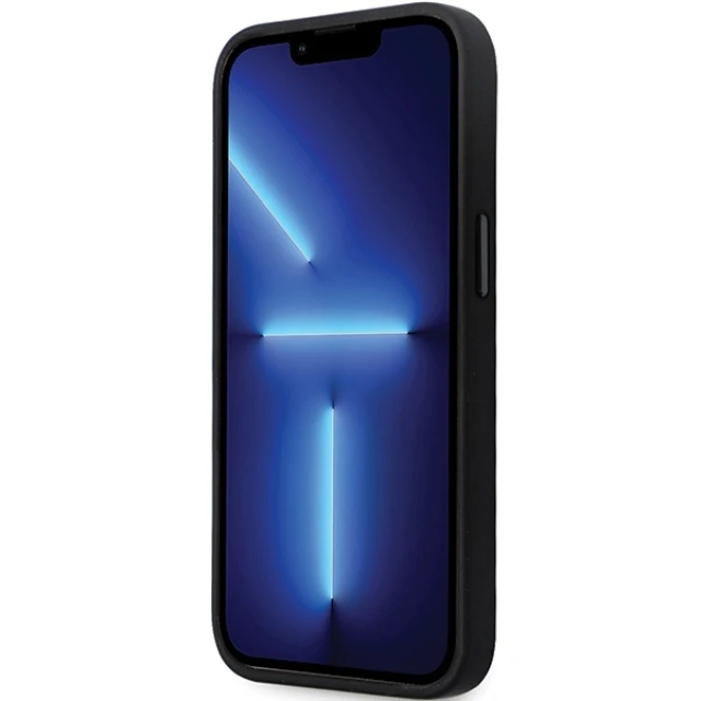 Чохол Karl Lagerfeld Silicone Ikonik Metal Pin для iPhone 14 Pro Max Black (KLHCP14XSMHKNPK)
