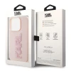 Чохол Karl Lagerfeld 3D Rubber Glitter Logo для iPhone 15 Pro Max Pink (KLHCP15X3DMBKCP)