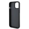Чохол Karl Lagerfeld Leather Monogram Hot Stamp Metal Logo для iPhone 15 Black (KLHCP15SPKLPKLK)