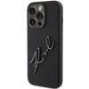 Чохол Karl Lagerfeld Silicone Karl Script для iPhone 15 Pro Black (KLHCP15LSKSBMCK)