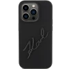 Чохол Karl Lagerfeld Silicone Karl Script для iPhone 15 Pro Black (KLHCP15LSKSBMCK)