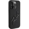 Чохол Karl Lagerfeld Silicone Karl Script для iPhone 15 Pro Black (KLHCP15LSKSBMCK)