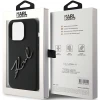Чохол Karl Lagerfeld Silicone Karl Script для iPhone 15 Pro Black (KLHCP15LSKSBMCK)