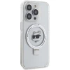 Чохол Karl Lagerfeld Ring Stand Choupette Head для iPhone 15 Pro Max White with MagSafe (KLHMP15XHMRSCHH)
