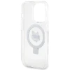 Чохол Karl Lagerfeld Ring Stand Choupette Head для iPhone 15 Pro Max White with MagSafe (KLHMP15XHMRSCHH)