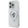Чохол Karl Lagerfeld Ring Stand Karl&Choupette для iPhone 13 Pro Max White with MagSafe (KLHMP13XHMRSKCH)