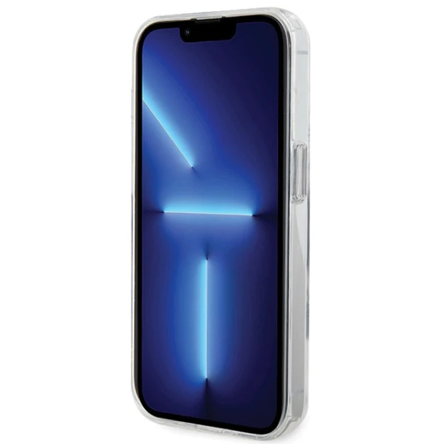 Чохол Karl Lagerfeld Ring Stand Karl&Choupette для iPhone 13 Pro Max White with MagSafe (KLHMP13XHMRSKCH)