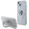 Чохол Karl Lagerfeld Ring Stand Karl&Choupettte для iPhone 15 White with MagSafe (KLHMP15SHMRSKCH)
