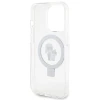 Чохол Karl Lagerfeld Ring Stand Karl&Choupettte для iPhone 15 Pro Max White with MagSafe (KLHMP15XHMRSKCH)