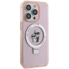 Чохол Karl Lagerfeld Ring Stand Karl&Choupettte для iPhone 15 Pro Max Pink with MagSafe (KLHMP15XHMRSKCP)