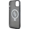 Чохол Karl Lagerfeld Ring Stand Karl&Choupettte для iPhone 15 Black with MagSafe (KLHMP15SHMRSKCK)
