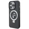 Чохол Karl Lagerfeld Ring Stand Karl&Choupettte для iPhone 15 Pro Max Black with MagSafe (KLHMP15XHMRSKCK)