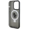 Чохол Karl Lagerfeld Ring Stand Karl&Choupettte для iPhone 15 Pro Max Black with MagSafe (KLHMP15XHMRSKCK)
