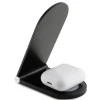 Бездротовий зарядний пристрій Mercedes Silver Star Wireless Charger 2-in-1 Black with MagSafe (MEMFBGSLK)