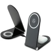 Бездротовий зарядний пристрій Mercedes Silver Star Wireless Charger 2-in-1 Black with MagSafe (MEMFBGSLK)