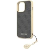 Чехол Guess 4G Charms Collection для iPhone 14 Pro Max Grey (GUHCP14XGF4GGR)