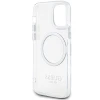 Чохол Guess Metal Outline для iPhone 12 | 12 Pro Silver with MagSafe (GUHMP12MHTRMS)