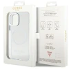 Чохол Guess Metal Outline для iPhone 12 | 12 Pro Silver with MagSafe (GUHMP12MHTRMS)