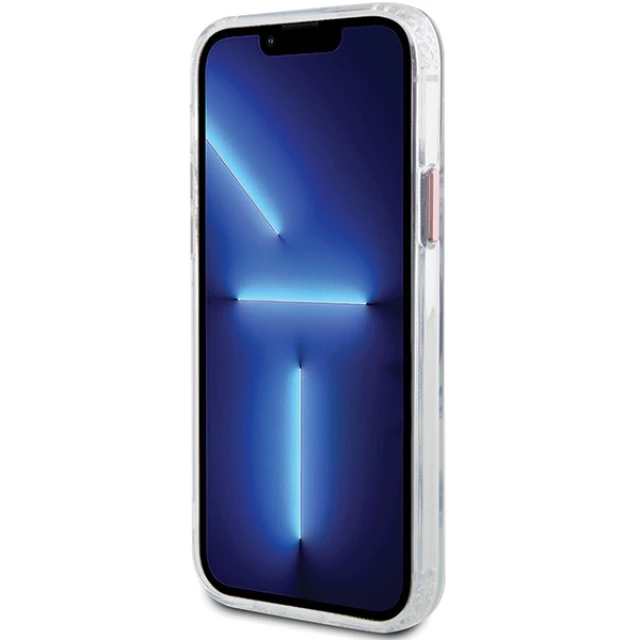 Чохол Guess Metal Outline для iPhone 12 | 12 Pro Pink with MagSafe (GUHMP12MHTRMP)
