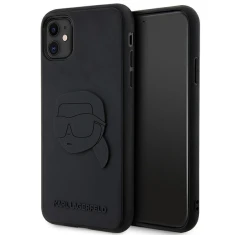 Чехол Karl Lagerfeld 3D Rubber Karl's Head для iPhone 11 | XR Black (KLHCN613DRKNK)