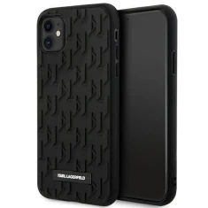 Чехол Karl Lagerfeld 3D Monogram для iPhone 11 | XR Black (KLHCN61RUPKLPK)