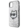 Чохол Karl Lagerfeld Glitter Choupette Patch для iPhone 11 | XR Silver (KLHCN61G2CPS)